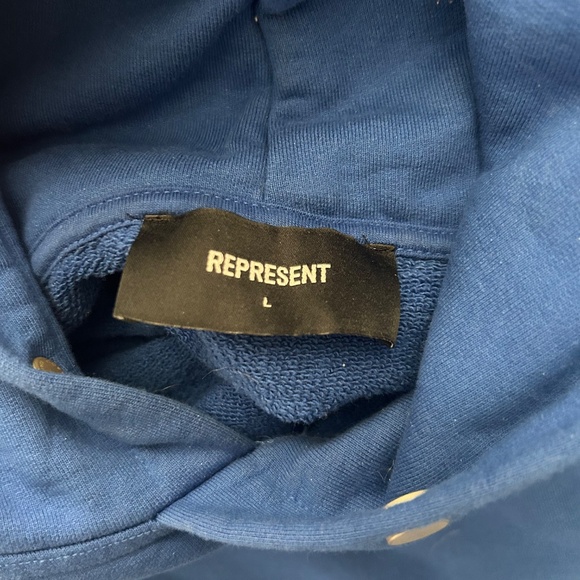 Represent cobalt blue Hoodie - Picture 2 of 4